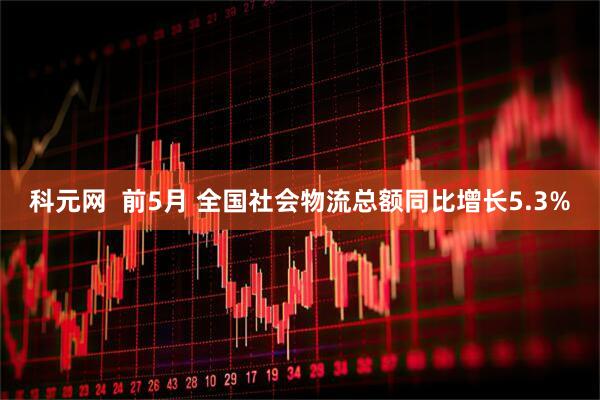 科元网  前5月 全国社会物流总额同比增长5.3%